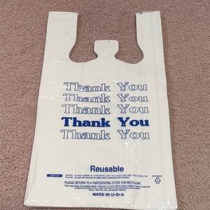 189 Thick Reusable Bags Thank You